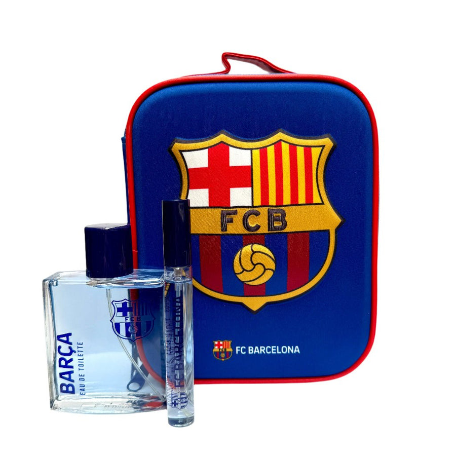 FC Barcelona Giftset inclusief toilettas - PrijzenStorm.nl