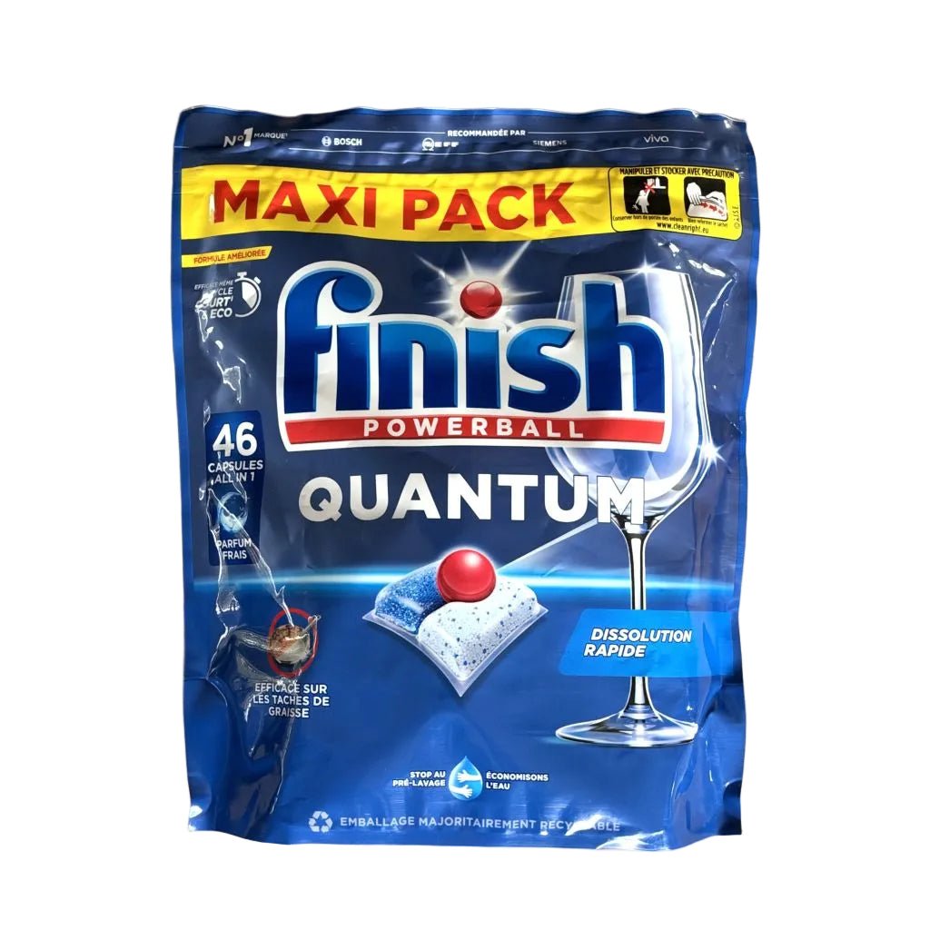 Finish Powerball Quantum Parfum Fresh vaatwastabletten 46 stuksFinishPrijzenStorm.nl