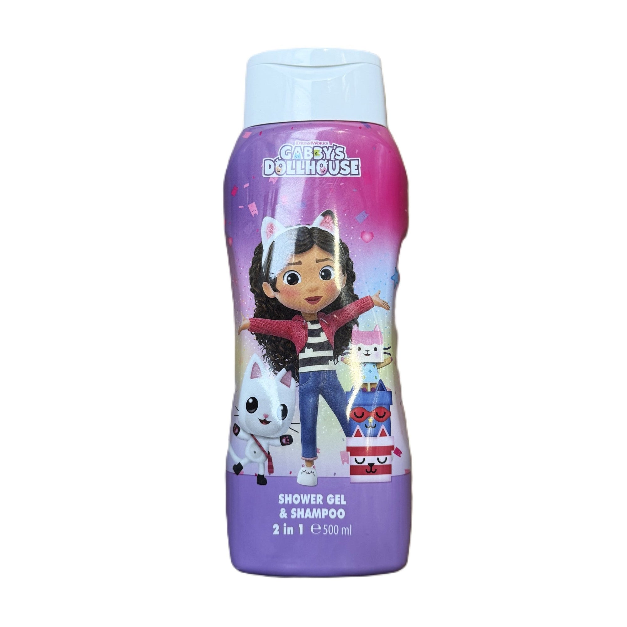 Gabby's Dollhouse 2 in 1 Shampoo & Showergel 500ml - Shampoo - PrijzenStorm.nl