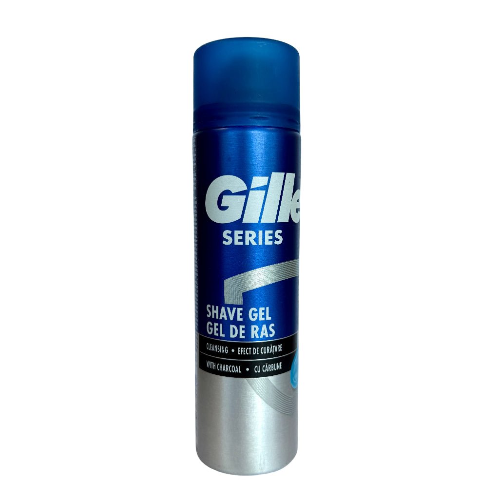 Gillette Cleansing Charcoal Scheergel 200ml - Scheerschuim - PrijzenStorm.nl