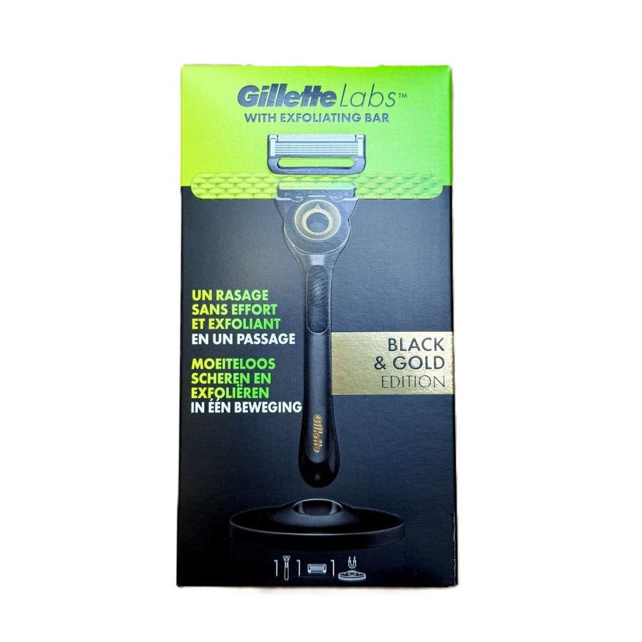 Gillette Labs Black & Gold Edition scheersysteem inclusief mesje - Scheermesjes - PrijzenStorm.nl