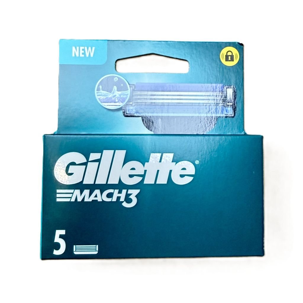 Gillette Mach 3 5pack scheermesjes - PrijzenStorm.nl