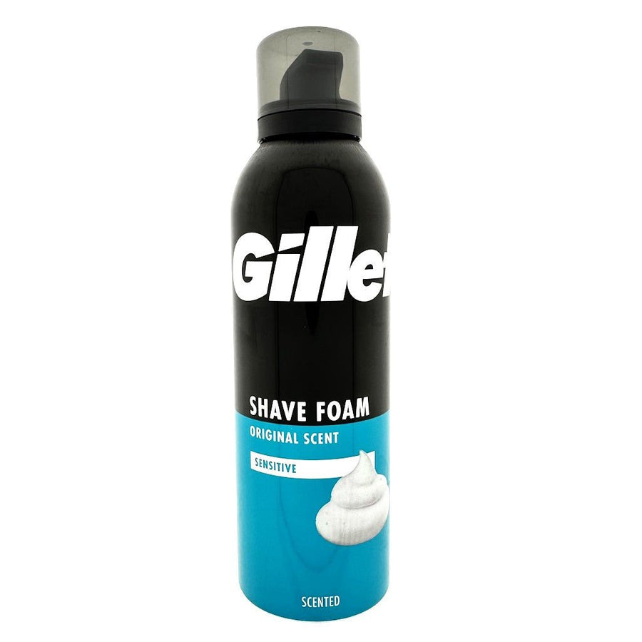 Gillette Sensitive Scheerschuim 200ml - Scheerschuim - PrijzenStorm.nl
