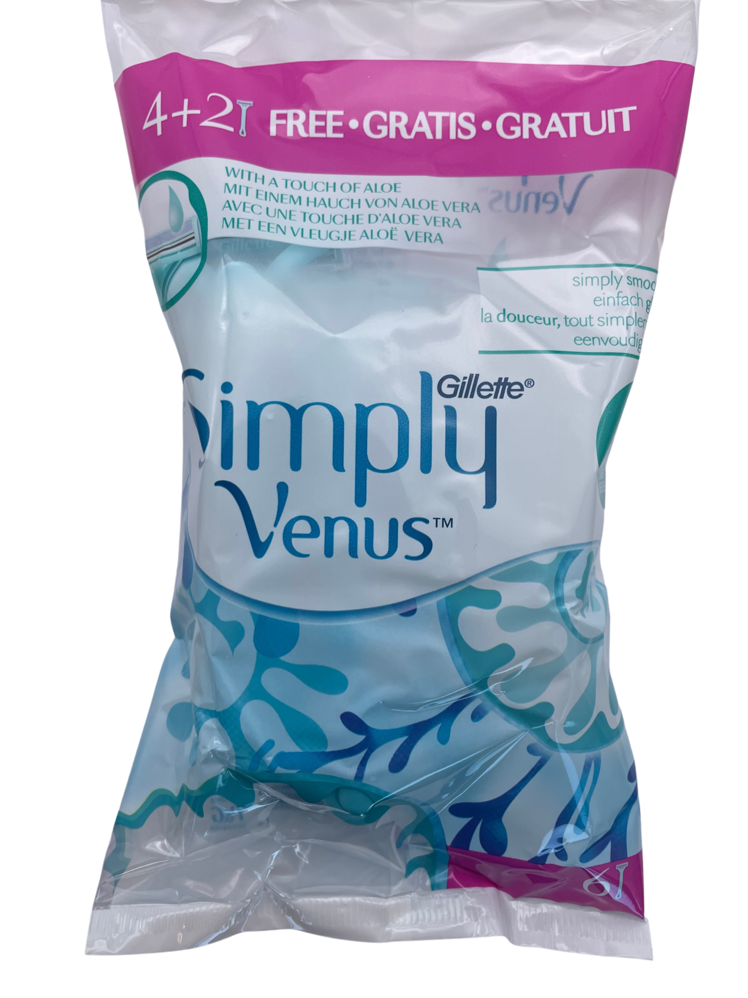 Gillette Simply Venus wegwerpmesjes 4+2 stuks