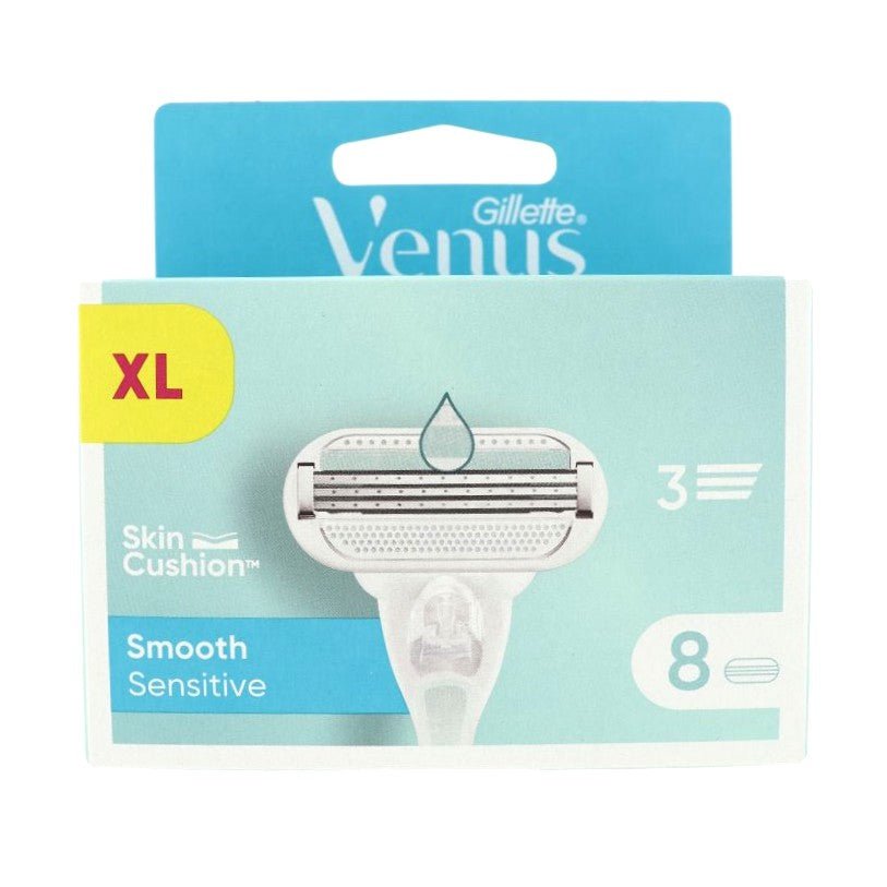 Gillette Venus Smooth Sensitive scheermesje 8 stuks - Scheermesjes - PrijzenStorm.nl