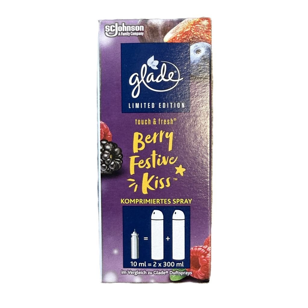 Glade Berry Festive Kiss navulling 1x10ml - Luchtverfrisser - PrijzenStorm.nl