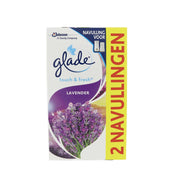 Glade Lavender Touch & Fresh navulling 2x10ml - Luchtverfrisser - PrijzenStorm.nl