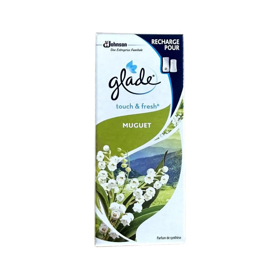 Glade Lelietjes van Dalen Touch & Fresh navulling 4x10ml -Luchtverfrisser- PrijzenStorm.nl