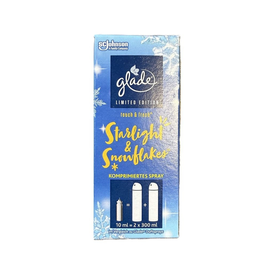 Glade Starlight & Snowflakes navulling 1x10ml - Luchtverfrisser - PrijzenStorm.nl