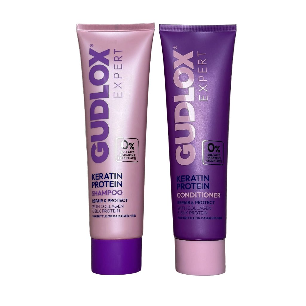 Gudlox Expert Keratin Protein Shampoo 300ml - Conditioner - PrijzenStorm.nl