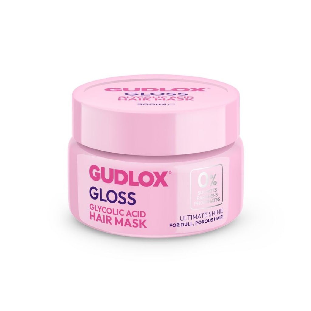 Gudlox Gloss Glycolic Acid Hair Mask 300ml - Haarmasker - PrijzenStorm.nl