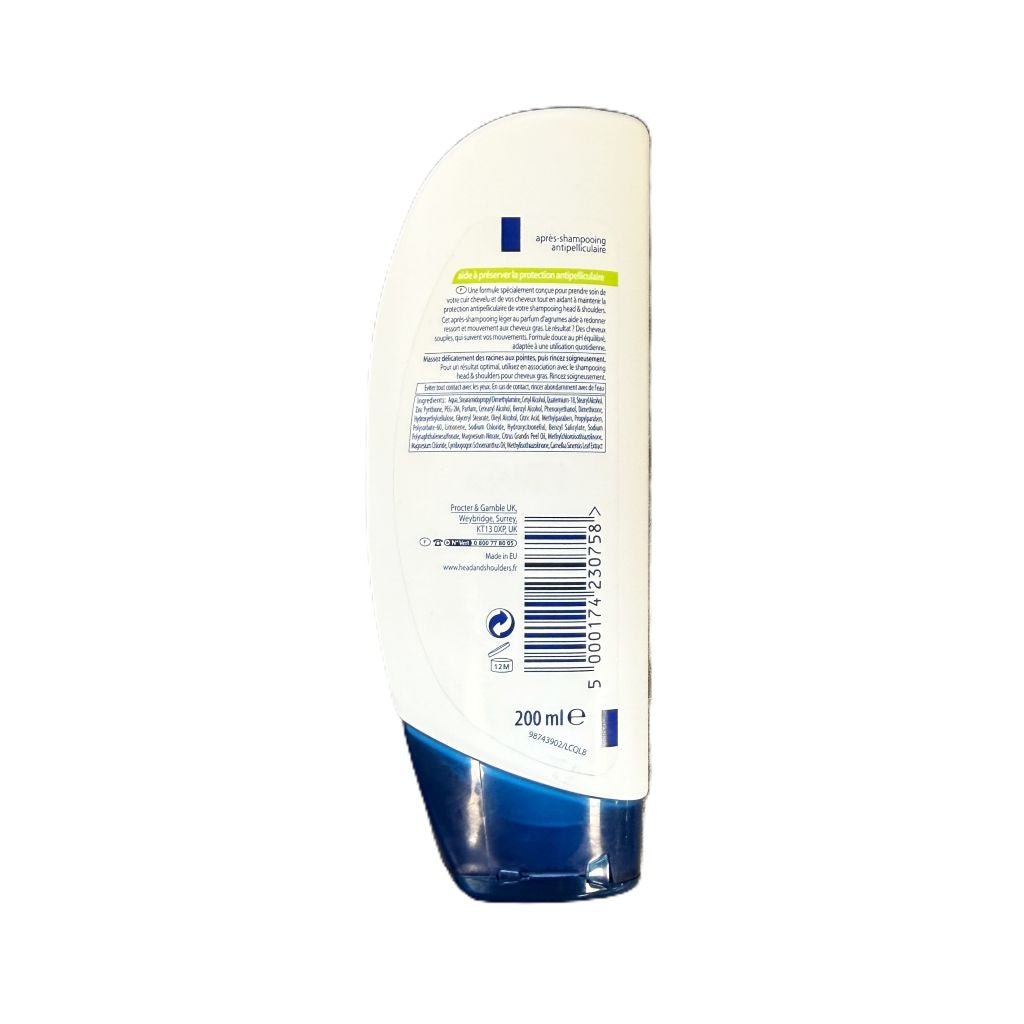 Head & Shoulders citrus fresh conditioner 200ml - Shampoo - PrijzenStorm.nl