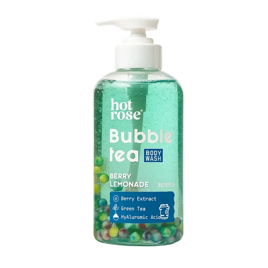 Hot Rose Berry Lemonade Bubble Tea Bodywash 500ml - Douchegel - PrijzenStorm.nl
