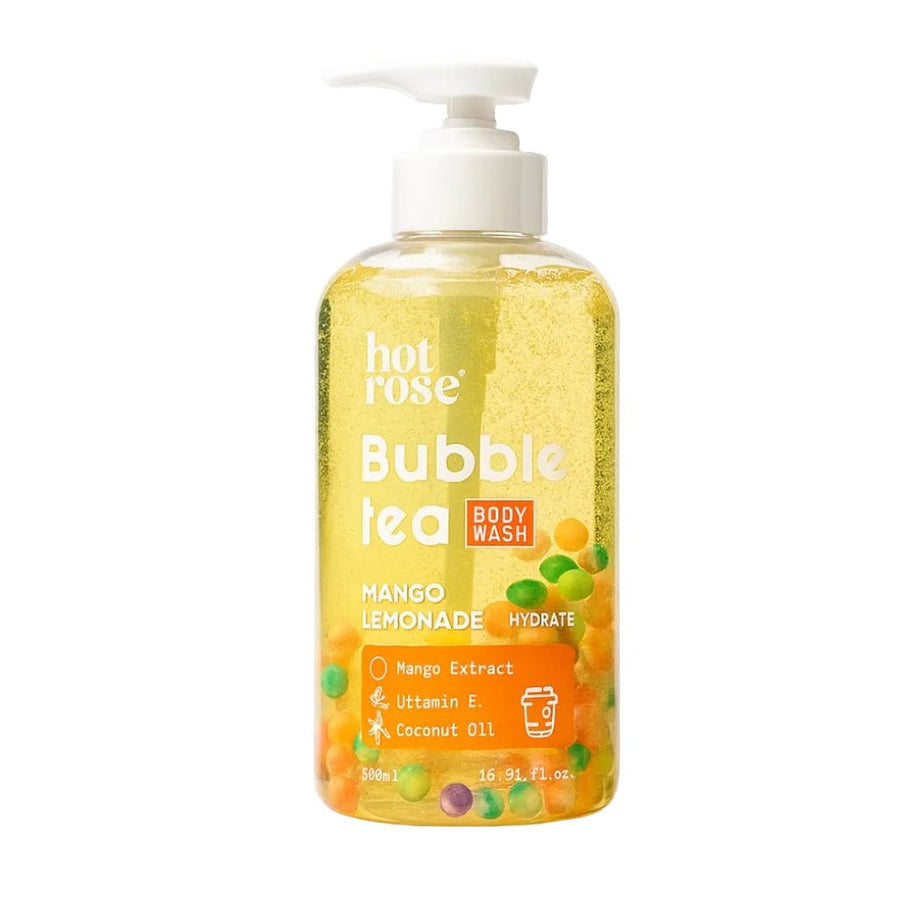 Hot Rose Mango Lemonade Bubble Tea Bodywash 500ml - Douchegel - PrijzenStorm.nl