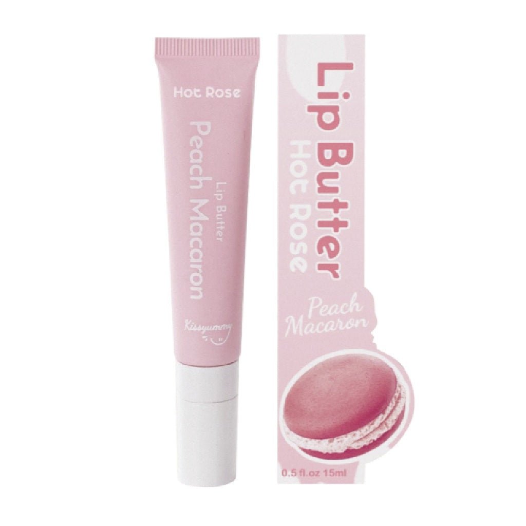 Hot Rose Peach Macaron Lip Butter 15ml - Lipverzorging - PrijzenStorm.nl