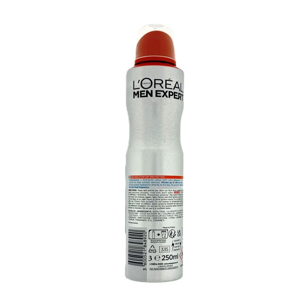 L'Oréal Men Expert Fresh Extreme deodorant spray 250ml - Deodorant - PrijzenStorm.nl