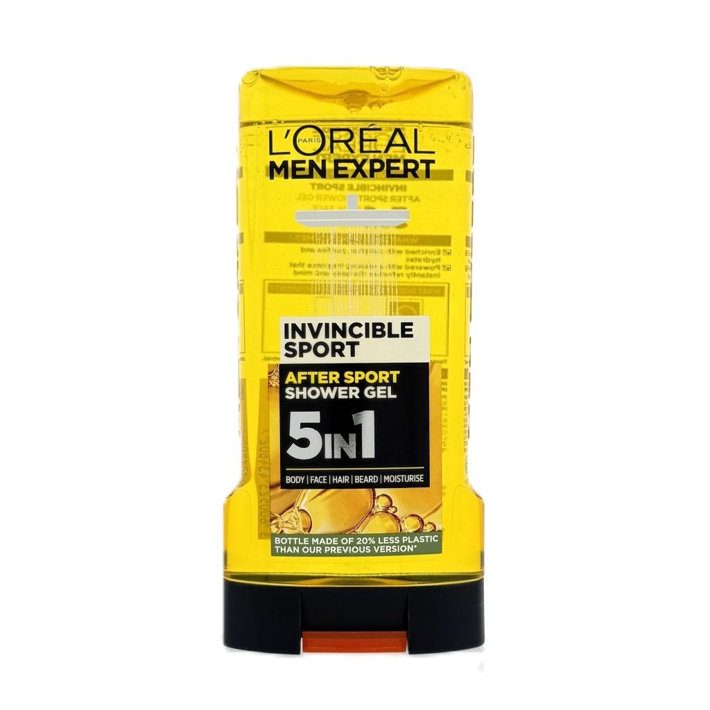L'Oréal Men Expert Invincible Sport showergel 300ml - Douchegel - PrijzenStorm.nl