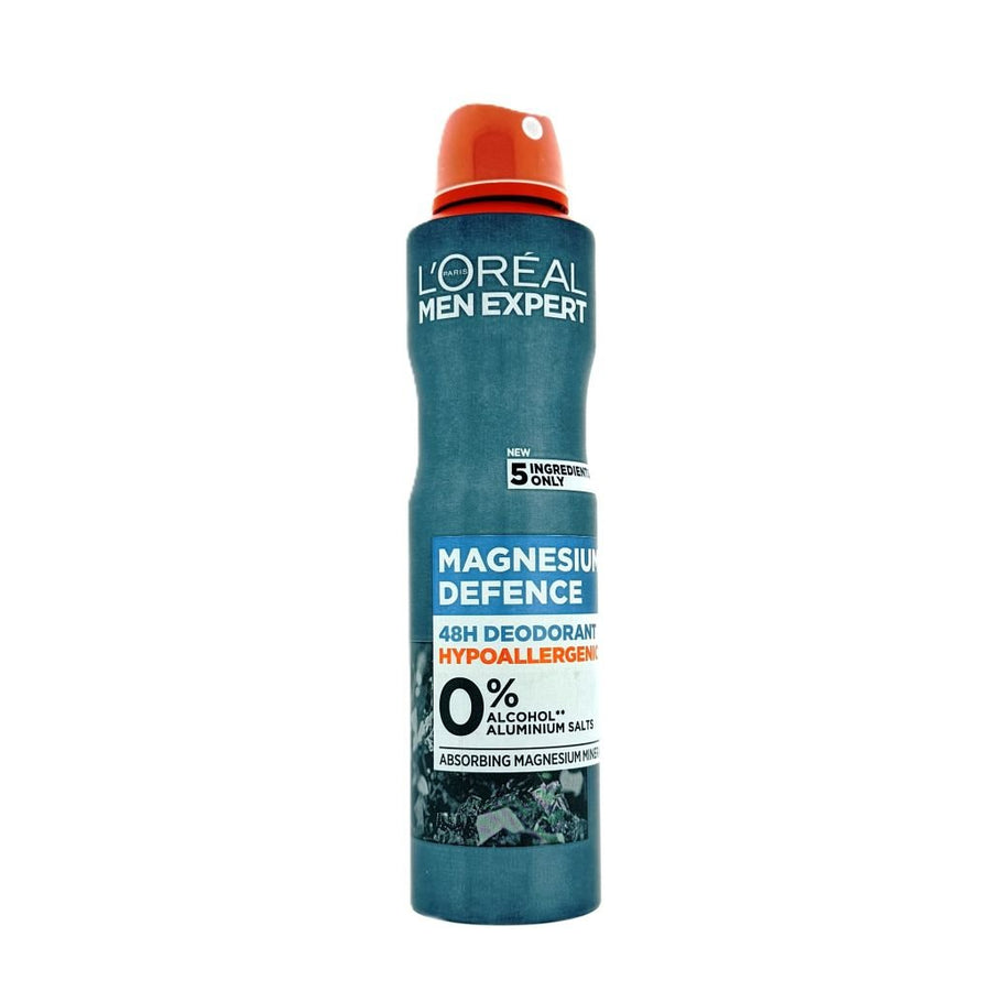 L'Oréal Men Expert Magnesium Defence deodorant spray 250ml - Deodorant - PrijzenStorm.nl