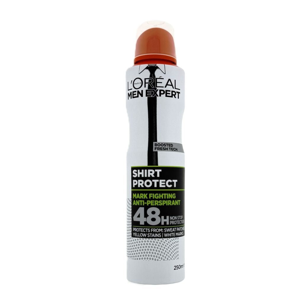 L'Oréal Men Expert Shirt Protect deodorant spray 250ml - Deodorant - PrijzenStorm.nl