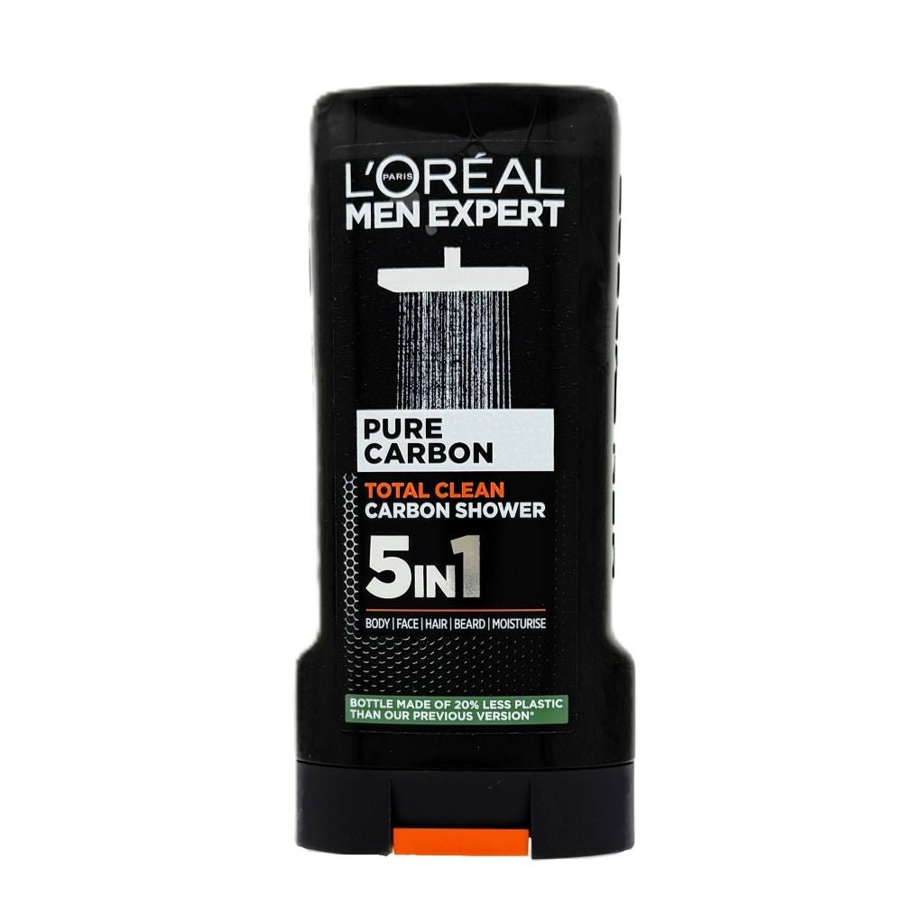 L'Oréal Men Expert Total Clean Body, Face, Hair & Shave Wash 300ml - Douchegel - PrijzenStorm.nl