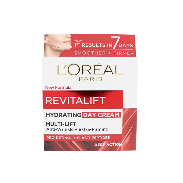 L’Oréal Paris Revitalift Hydrating Multi - Lift Day Cream 50ml - Gezichtscrème - PrijzenStorm.nl