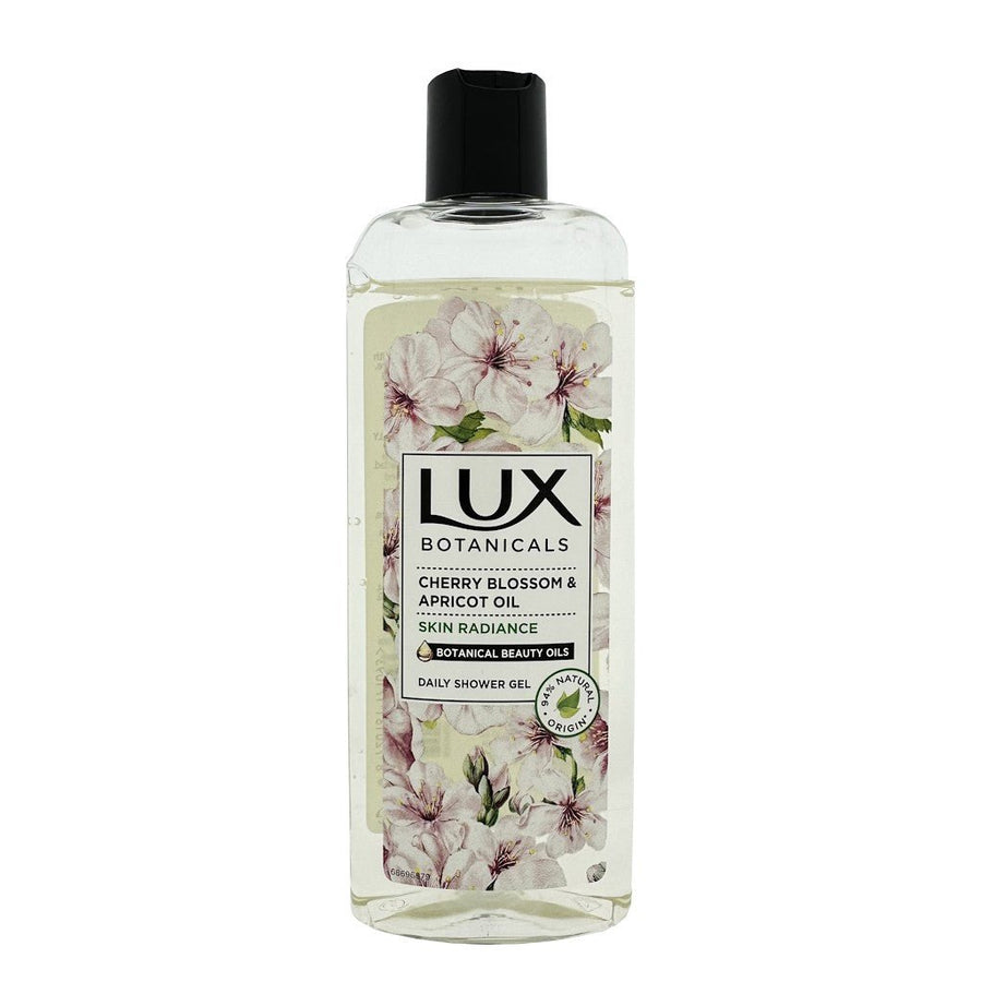Lux Botanicals Cherry Blossom & Apricot Oil showergel 250ml - Douchegel - PrijzenStorm.nl