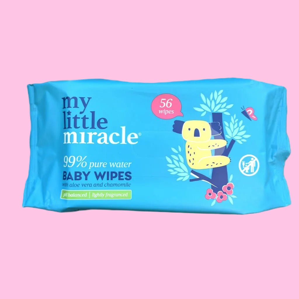 My Little Miracle 99% Pure Water Baby Wipes 12x56stuks - Baby Doekjes - PrijzenStorm.nl