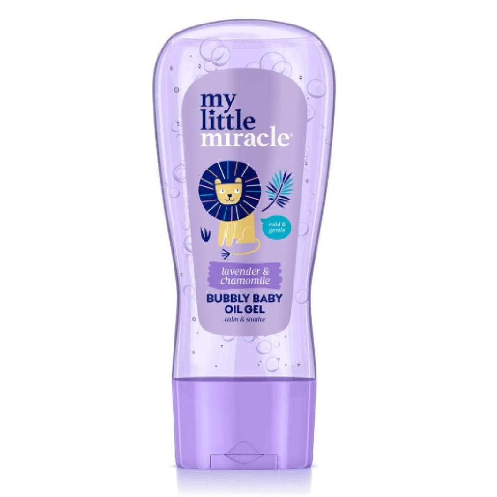 My Little Miracle Bubbly Baby Oil Gel Lavender & Chamomile 200ml - Baby olie - PrijzenStorm.nl