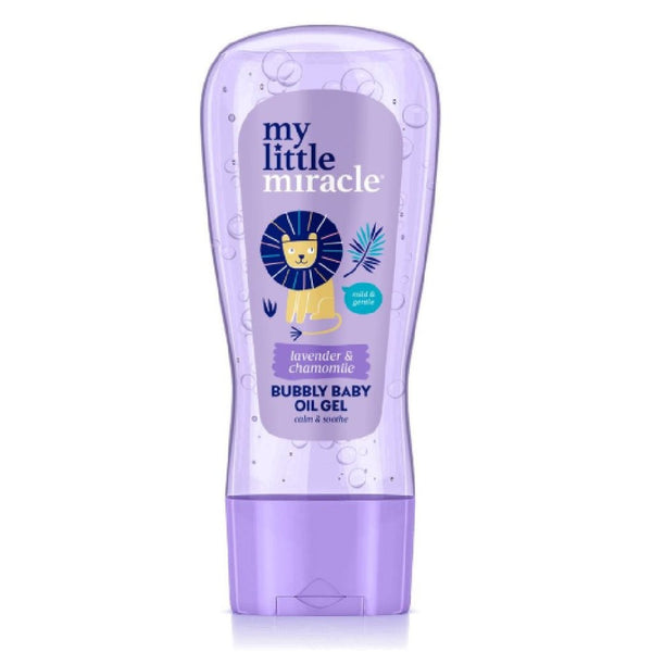 My Little Miracle Bubbly Baby Oil Gel Lavender & Chamomile 200ml - Baby olie - PrijzenStorm.nl