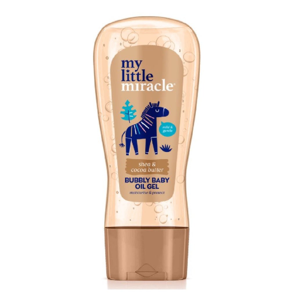 My Little Miracle Bubbly Baby Oil Gel Shea & Cocoa Butter 200ml - Baby olie - PrijzenStorm.nl