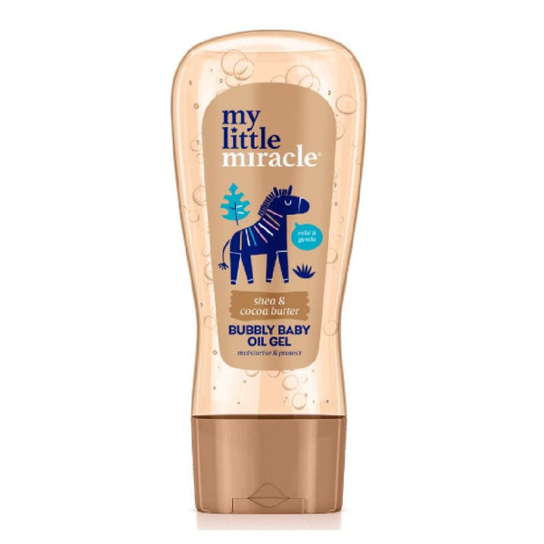 My Little Miracle Bubbly Baby Oil Gel Shea & Cocoa Butter 200ml - Baby olie - PrijzenStorm.nl