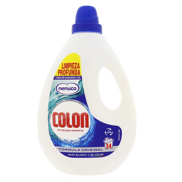 Nenuco Colon vloeibaar wasmiddel 34 wasbeurten 1530ML NIEUW! - Wasmiddel - PrijzenStorm.nl