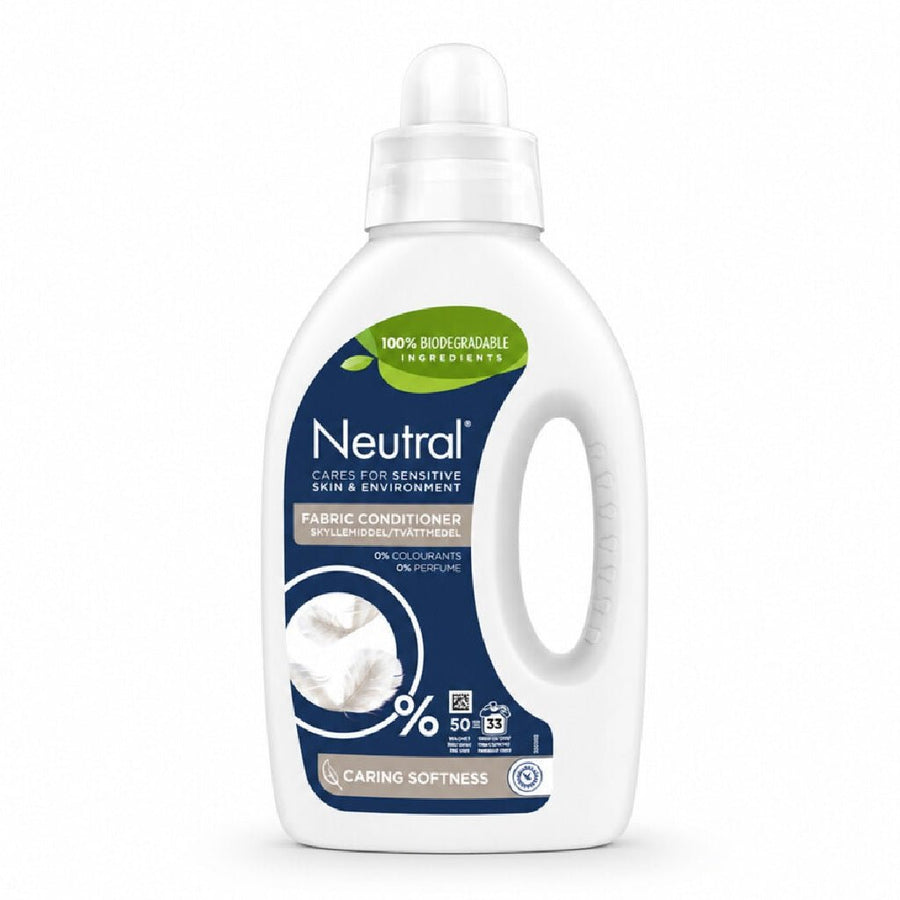 Neutral Caring Softness wasverzachter 1000ML 33 wasbeurten - Wasverzachter - PrijzenStorm.nl