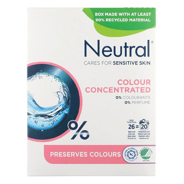 Neutral Color Concentrated waspoeder 1.04kg 20 wasbeurten - Wasmiddel - PrijzenStorm.nl