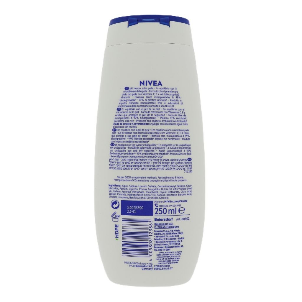 Nivea Creme Soft shower cream 250ml - Douchegel - PrijzenStorm.nl