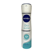 Nivea Dry Active deodorant spray 150ml - Deodorant - PrijzenStorm.nl