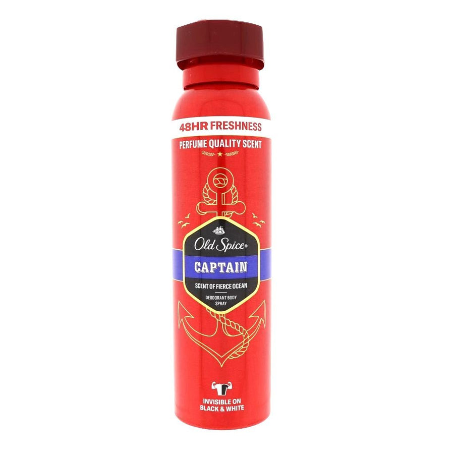 Old Spice Captain deodorant body spray 150ml - Deodorant - PrijzenStorm.nl