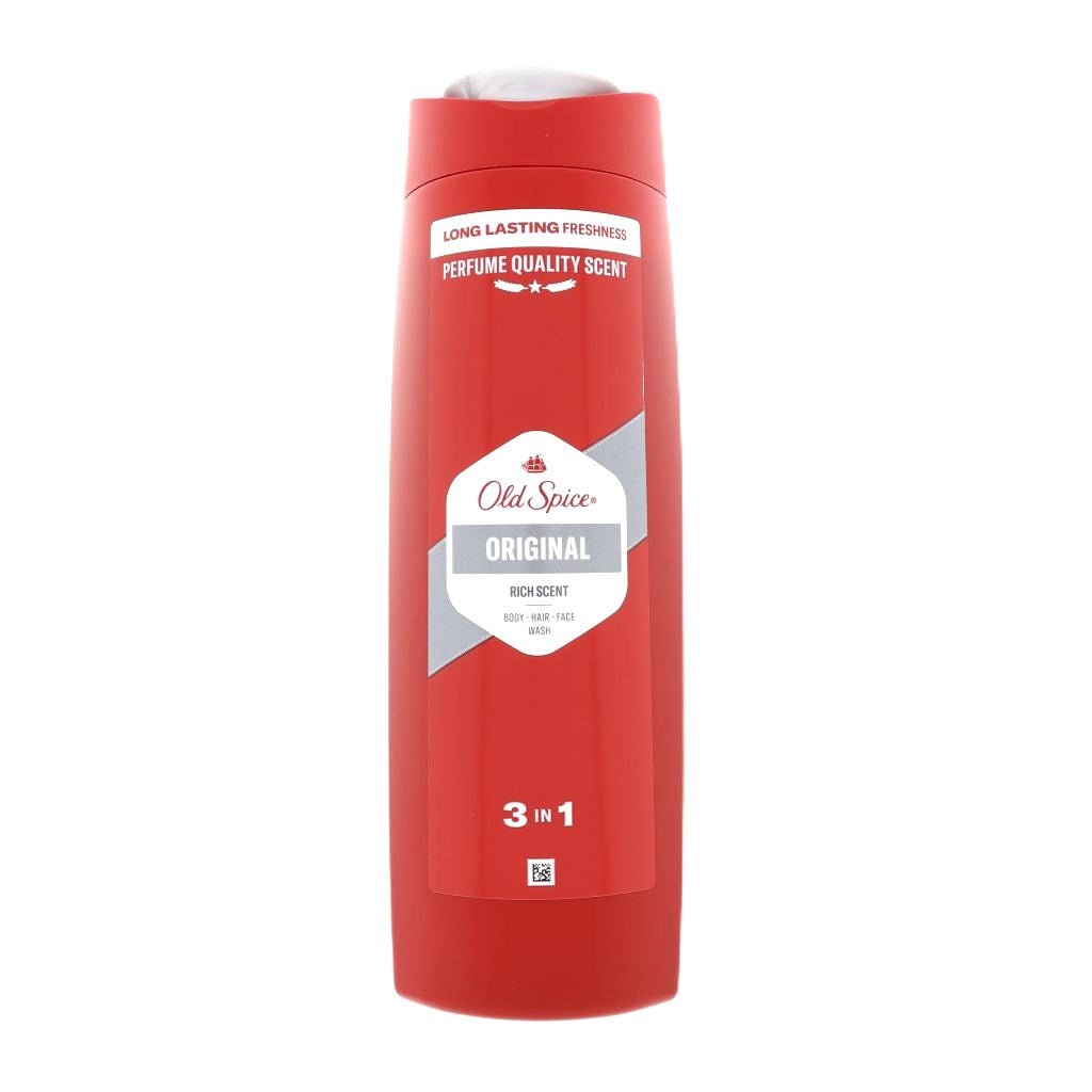 Old Spice Original 3 in 1 Body Hair Face Wash 400ml - Douchegel - PrijzenStorm.nl