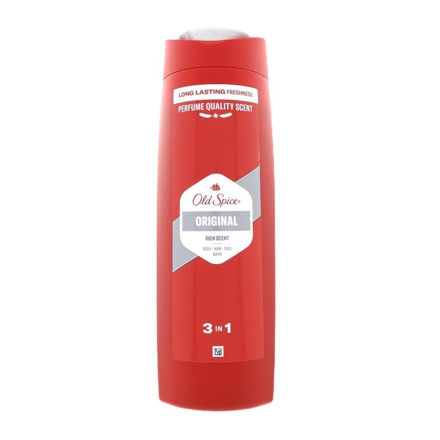Old Spice Original 3 in 1 Body Hair Face Wash 400ml - Douchegel - PrijzenStorm.nl