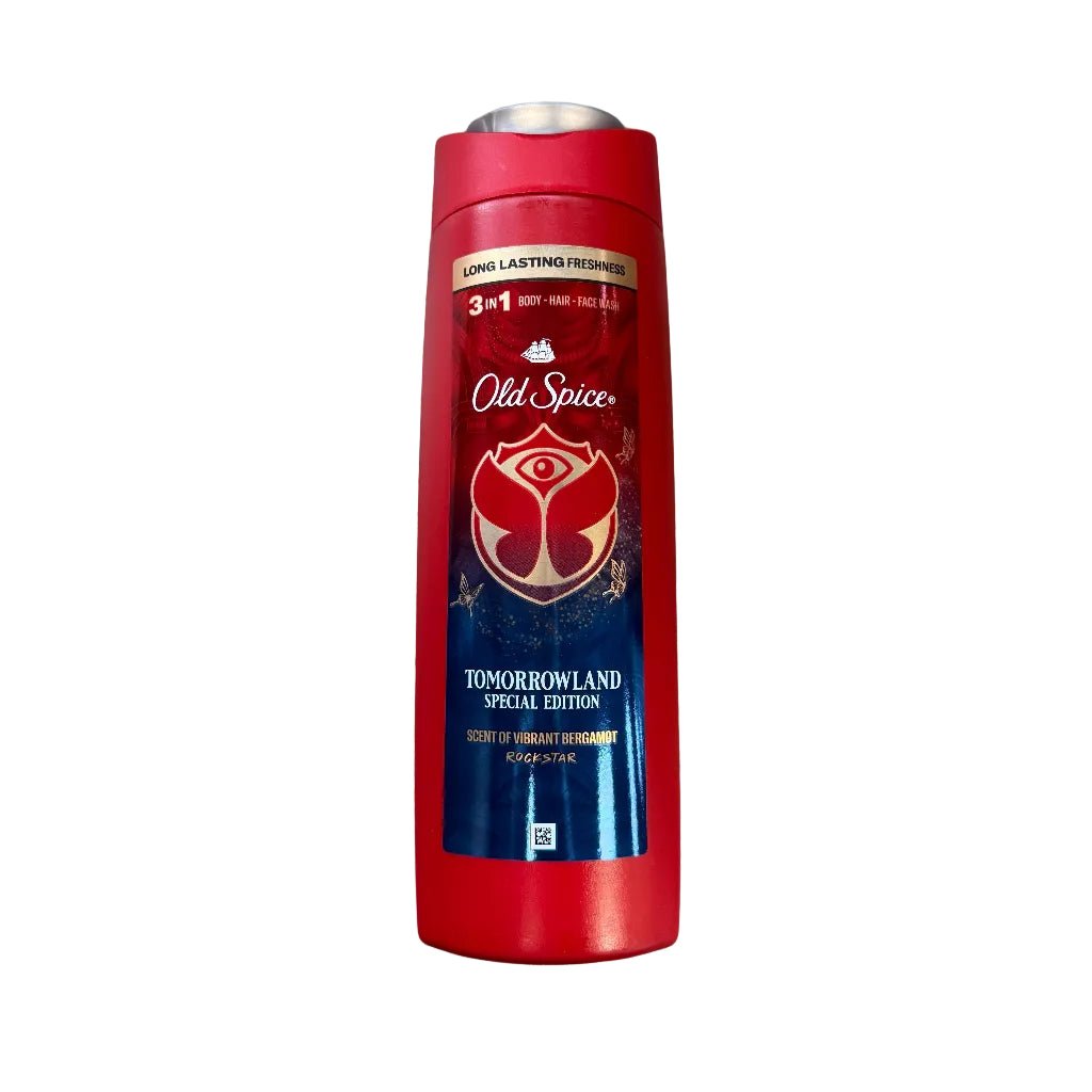 Old Spice Tomorrowland Rockstrar 3 in 1 Body, Hair & Hair Wash 400ml - Douchegel - PrijzenStorm.nl