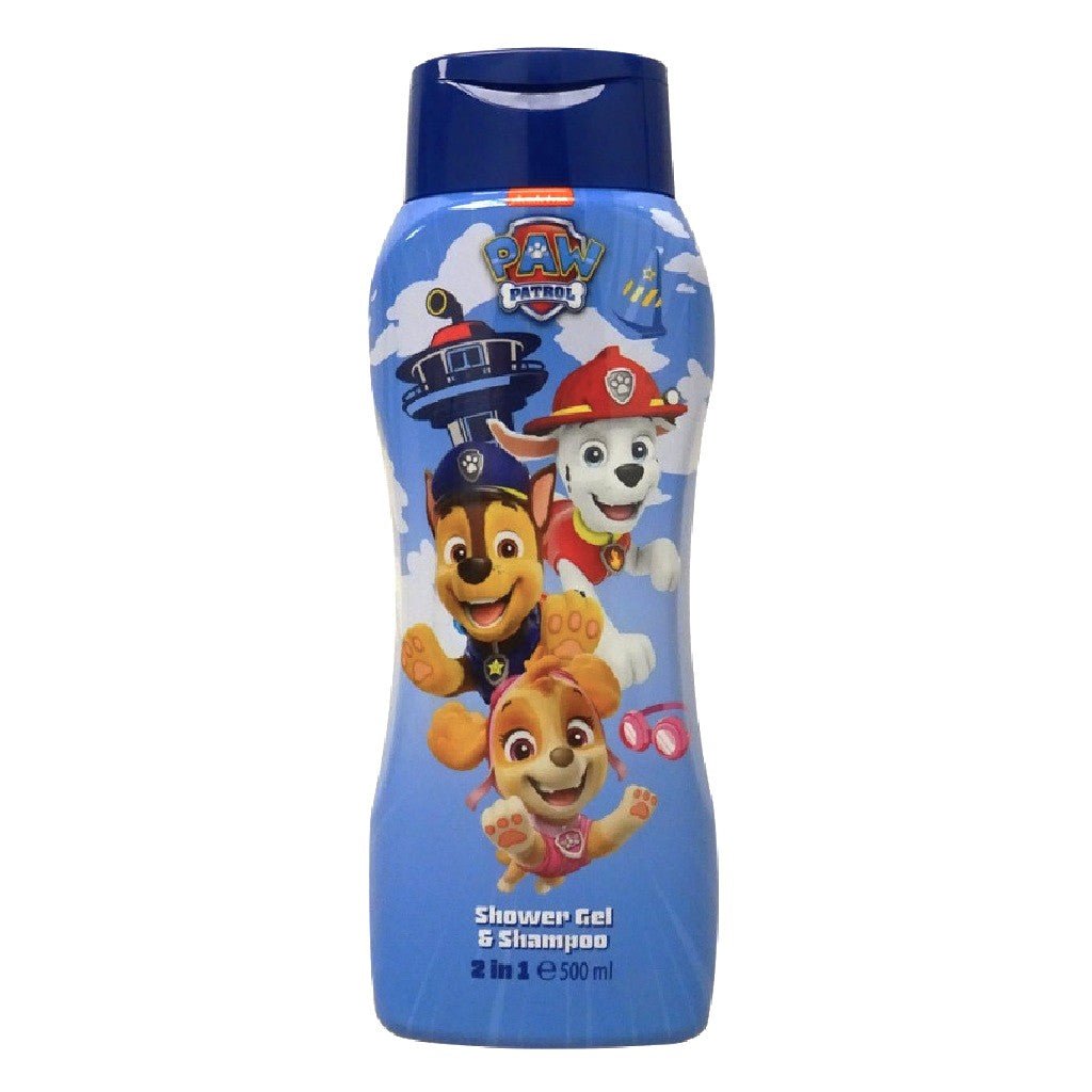Paw Patrol 2 in 1 Shampoo & Showergel 500ml - Shampoo - PrijzenStorm.nl