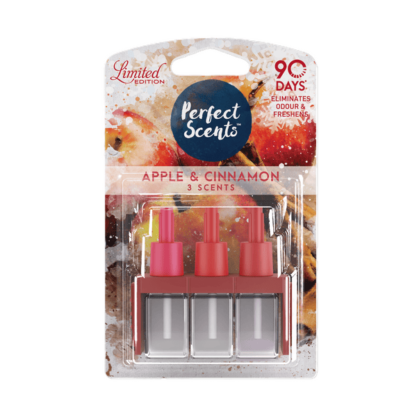 Perfect Scents Apple & Cinnamon navulling 20ml - Luchtverfrisser - PrijzenStorm.nl