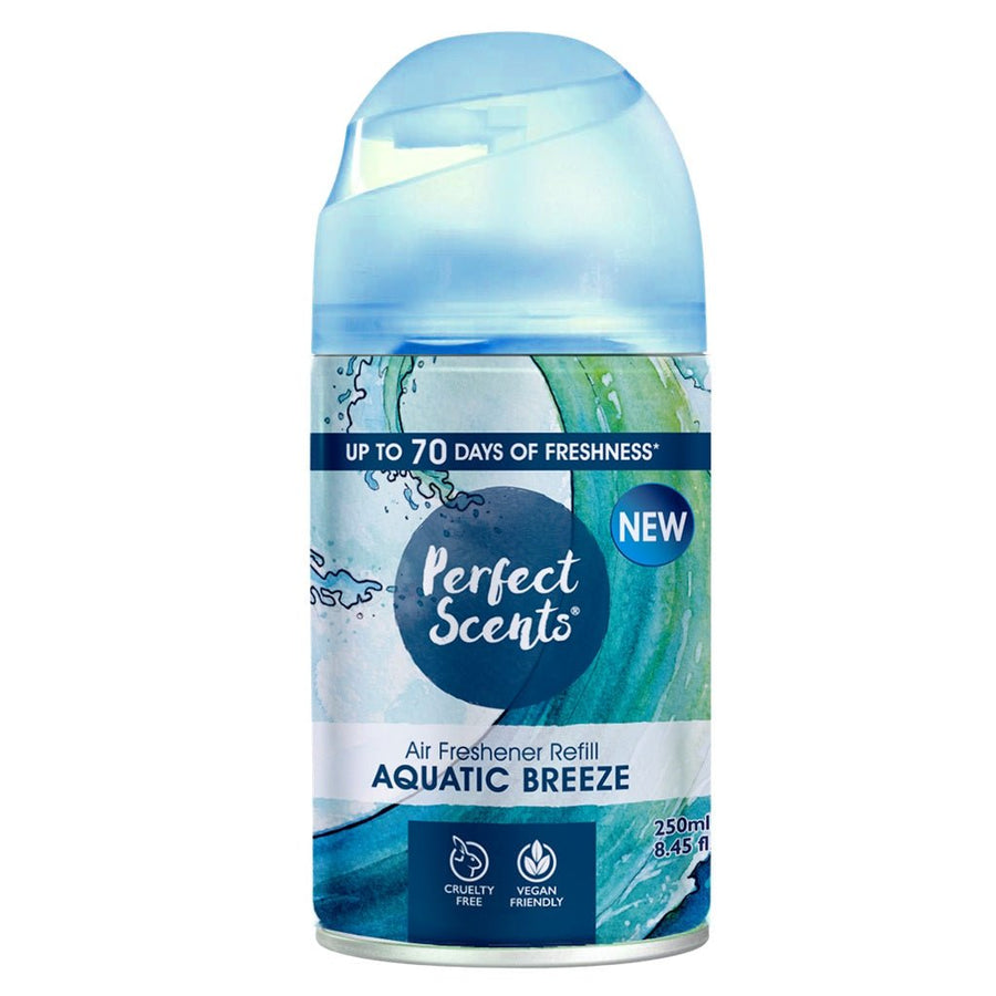 Perfect Scents Aquatic Breeze luchtverfrisser navulling 250ml - Luchtverfrisser - PrijzenStorm.nl