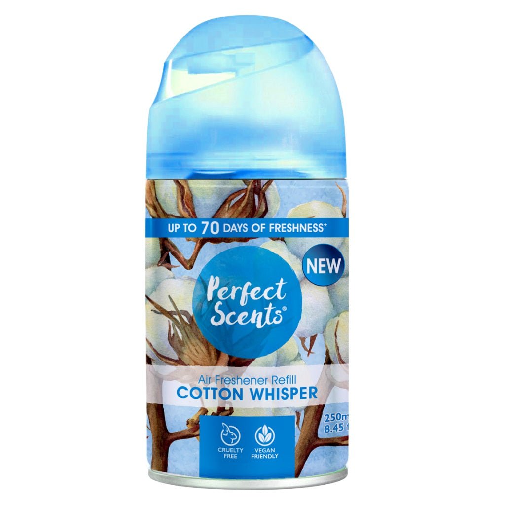 Perfect Scents Cotton Whisper luchtverfrisser navulling 250ml - Luchtverfrisser - PrijzenStorm.nl