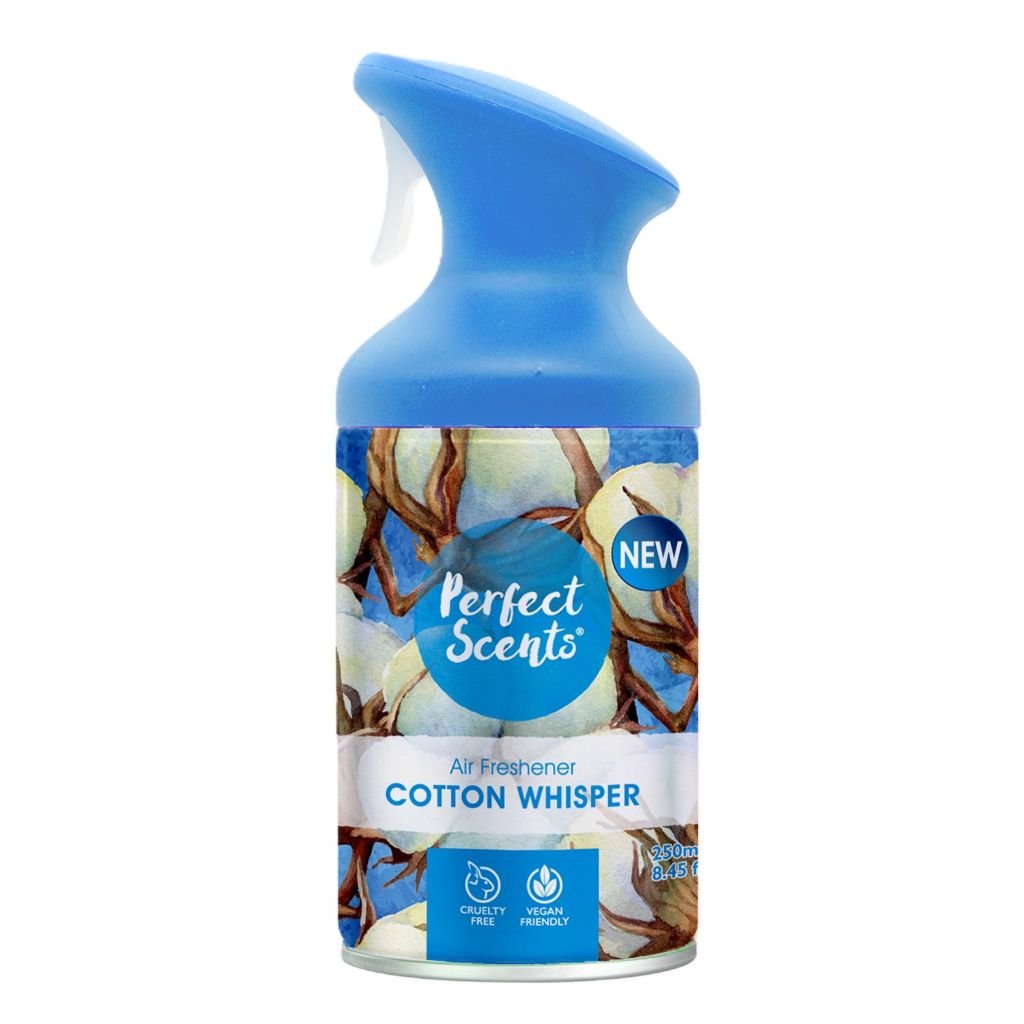 Perfect Scents Cotton Whisper luchtverfrisserspray 250ml - Luchtverfrisser - PrijzenStorm.nl