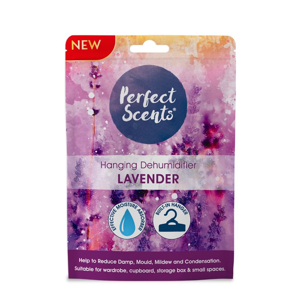 Perfect Scents Lavender hangende luchtontvochtiger 180g - Luchtverfrisser - PrijzenStorm.nl