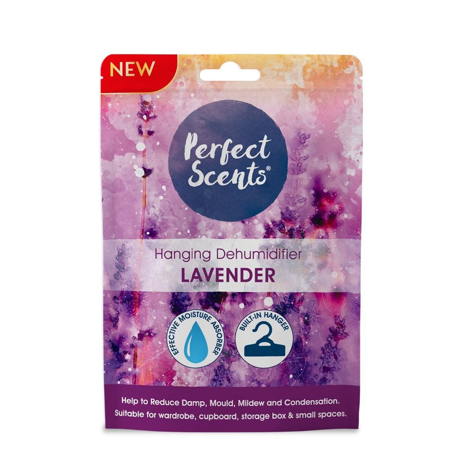 Perfect Scents Lavender hangende luchtontvochtiger 180g - Luchtverfrisser - PrijzenStorm.nl