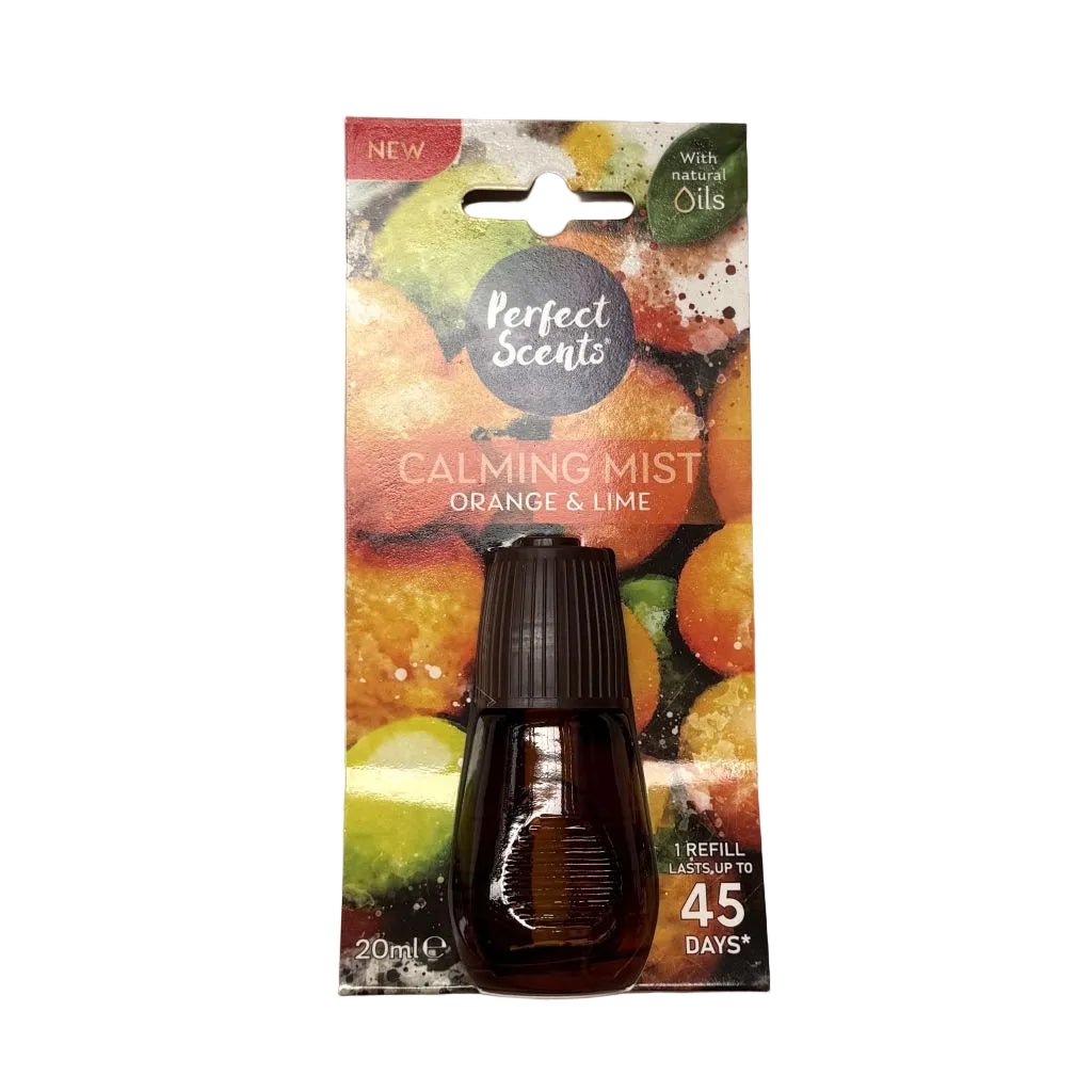 Perfect Scents Orange & Lime Calming Mist navulling 20ml -Luchtverfrisser- PrijzenStorm.nl