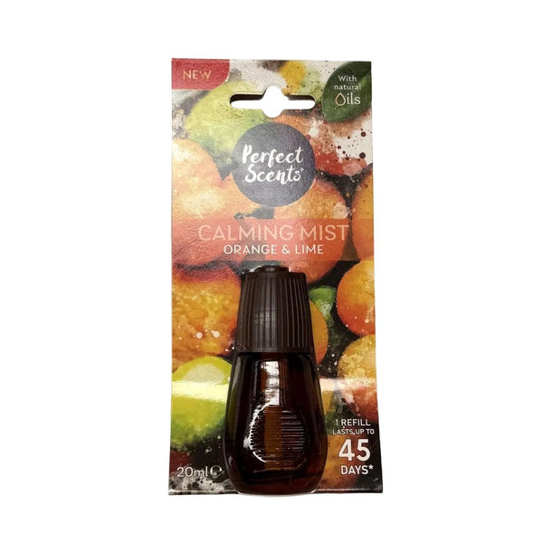Perfect Scents Orange & Lime Calming Mist navulling 20ml -Luchtverfrisser- PrijzenStorm.nl