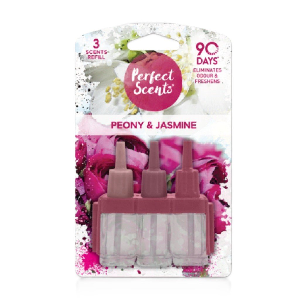 Perfect Scents Peony & Jasmine navulling 20ml - Luchtverfrisser - PrijzenStorm.nl